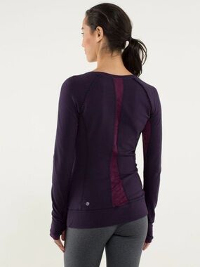 Lululemon full tilt long sleeve size 4